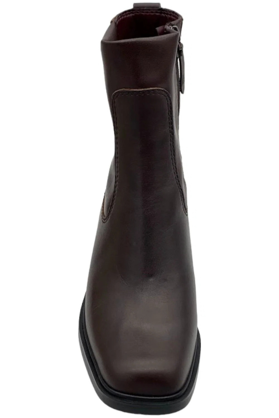 Franco Sarto Womens Gracelyn Ankle Boot Castagno Brown - Medium - Picture 2 of 3